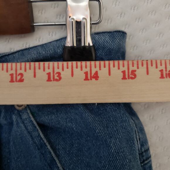 Perks And Mini P.A.M. Bribri BRI BRI Jeans Unisex Sz M Baggy Pleated Drop Crotch - Picture 8 of 16